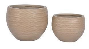 FIBRE CLAY POT - LT14733 SMALL