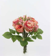 [FLOWER BUNCH 30cm Rose bunch x 12 heads] FLOWER BUNCH (CH01435668)